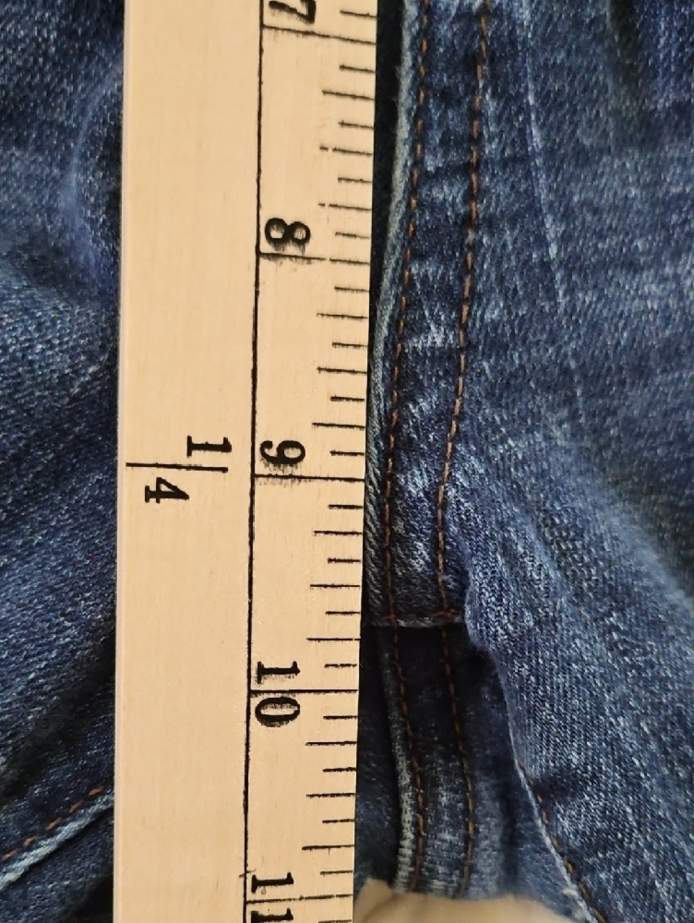 INC Jeans- Tall Sculptured Fit Flare w/ Comfort Waistband Size 8/29 - Picture 4 of 8